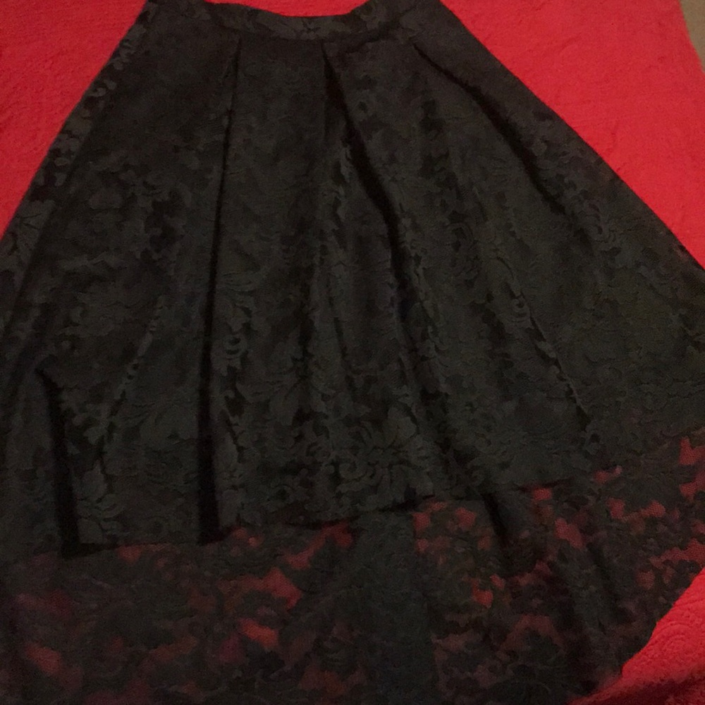 Black Lace skirt